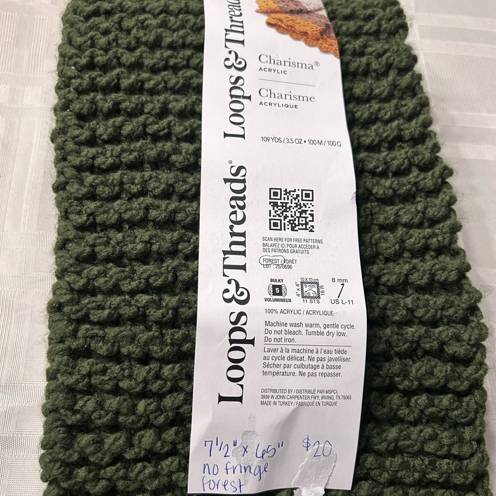 HandKnit Scarf - Picture 6 of 8